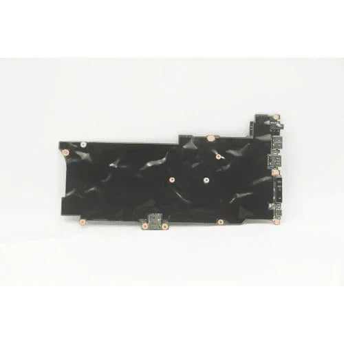 A refurbished Lenovo ThinkPad X1 Yoga G5 i5 10310U 168GB motherboard (model 5B21C69292) by Lenovo is displayed as a black rectangular board with various ports and connectors on the edges, set against a plain white background.