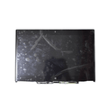 A Lenovo Yoga 260 12.5" 1366x768 touchscreen (model 01AX903) by Lenovo, black, displays visible smudges and fingerprints on its screen, shown against a white background.