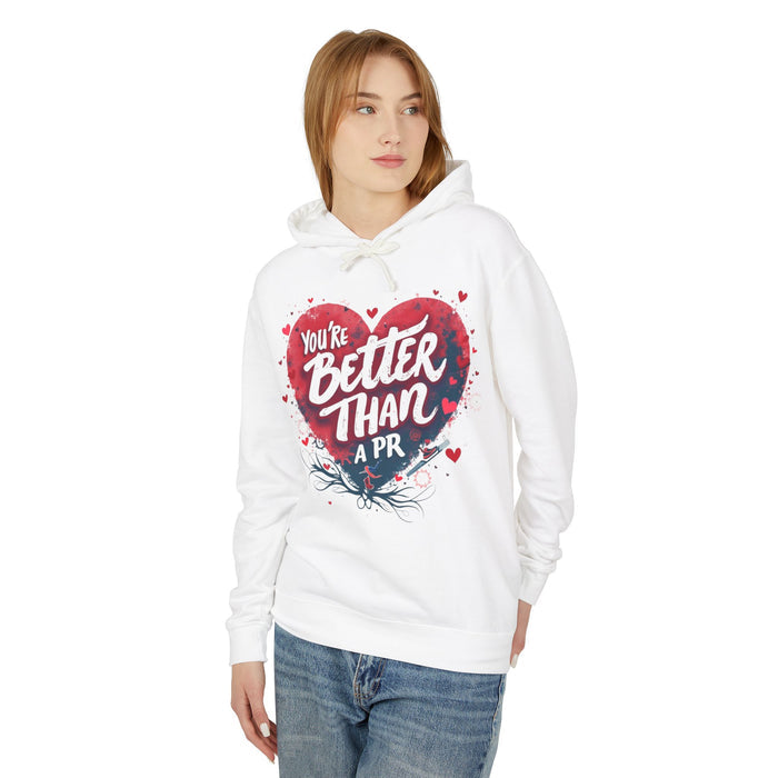 Lightweight Cotton Graphic Hoodie - detail view