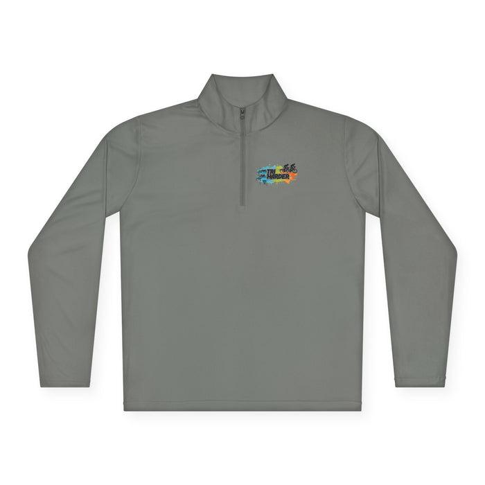 Lightweight Quarter-Zip Pullover - Long-sleeve - alternate view