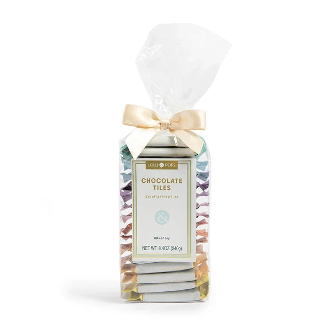LOLLI POP CHOCOLATE TILES- 16 FILED TILES