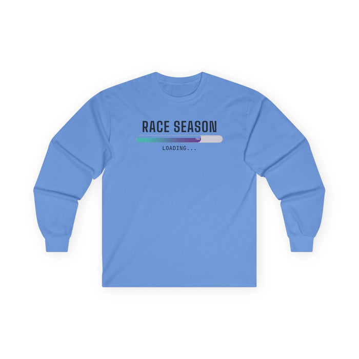 Long-Sleeve Tee Race Season - size chart