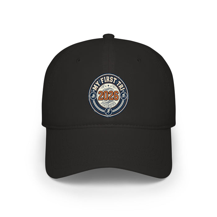 Low-Profile Baseball Cap - My First Taco 2026 Embroidered Patch | 10