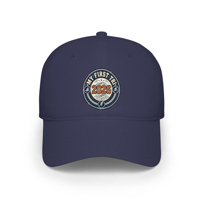 Low-Profile Baseball Cap - My First Taco 2026 Embroidered Patch | 10