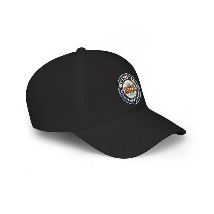 Low-Profile Baseball Cap - My First Taco 2026 Embroidered Patch | 10