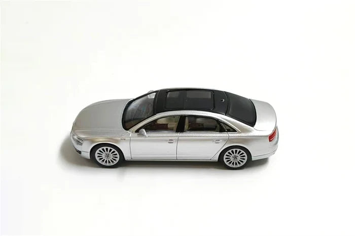 MASDI 1:64 A8 D4 Black / Gold / Silver Die-Cast Car Model Collection Miniature