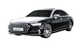 MASDI 1:64 A8L Hoshi's version 2021 Silver Black Diecast Model Car