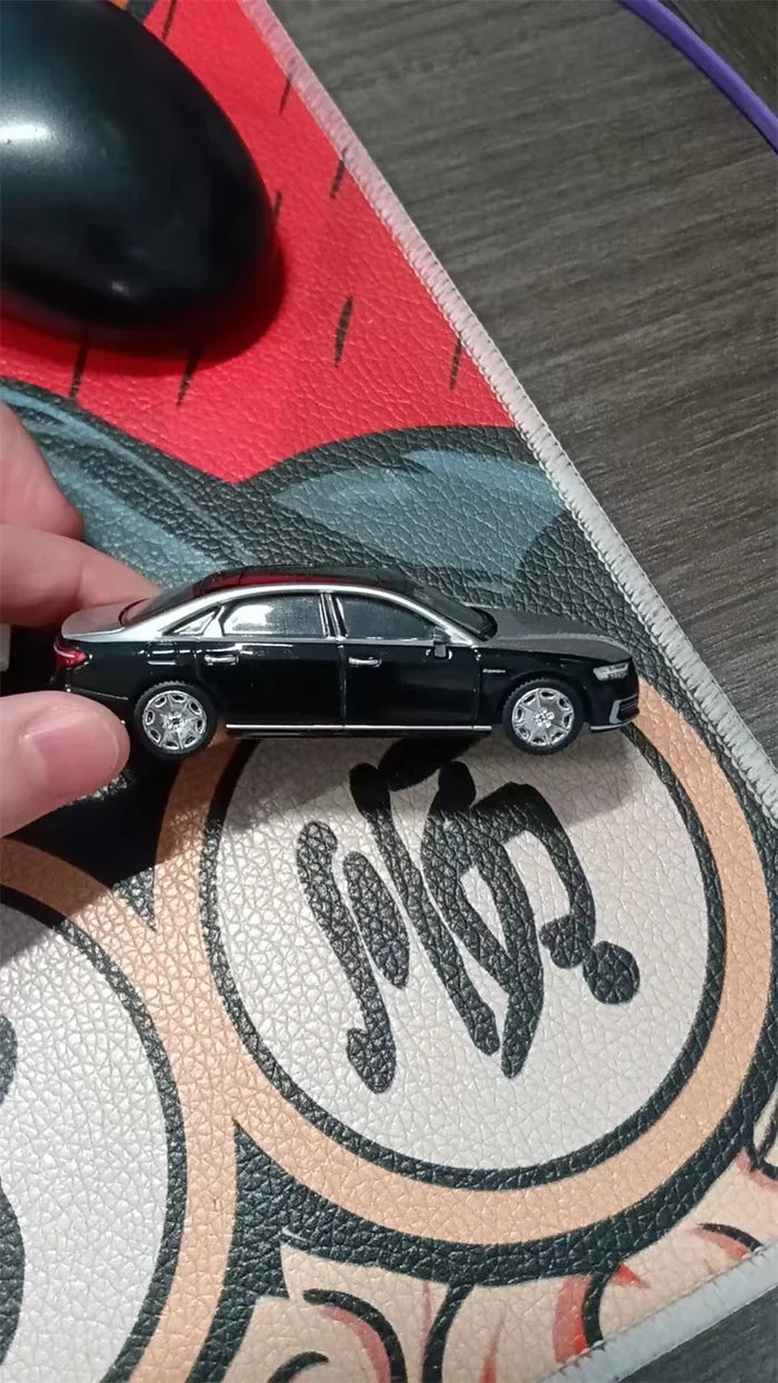 MASDI 1:64 A8L Hoshi's version 2021 Silver Black Diecast Model Car