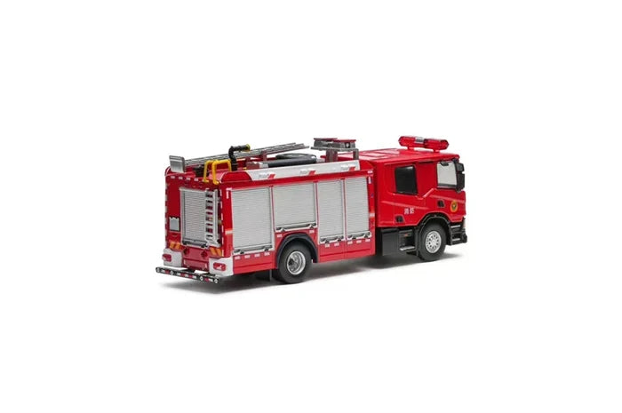 MASDI 1:64 CAFS Fire Truck Emergency Vehicle Collectible Diecast Model Car