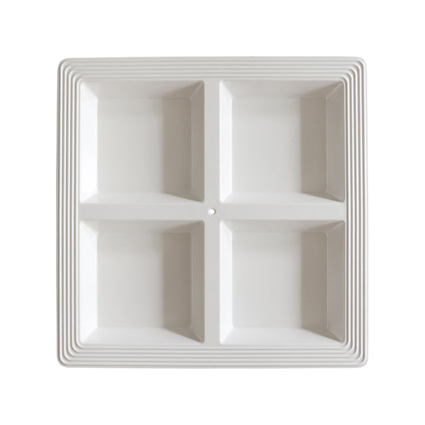 MEL10 Nora Fleming Sectional Server-Pinstripes