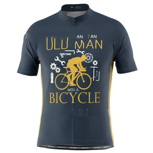 Men's Breathable Cycling Jersey - Accessories - size chart for triathlon