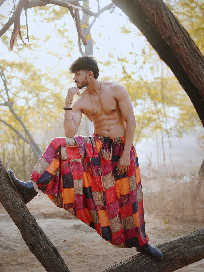 Men's Harem Pants For Dance Yoga Travel - Casual Pants for Home & Outdoor