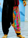 Men's Harem Pants For Garba | Navaratri Festival Print With Hand Work