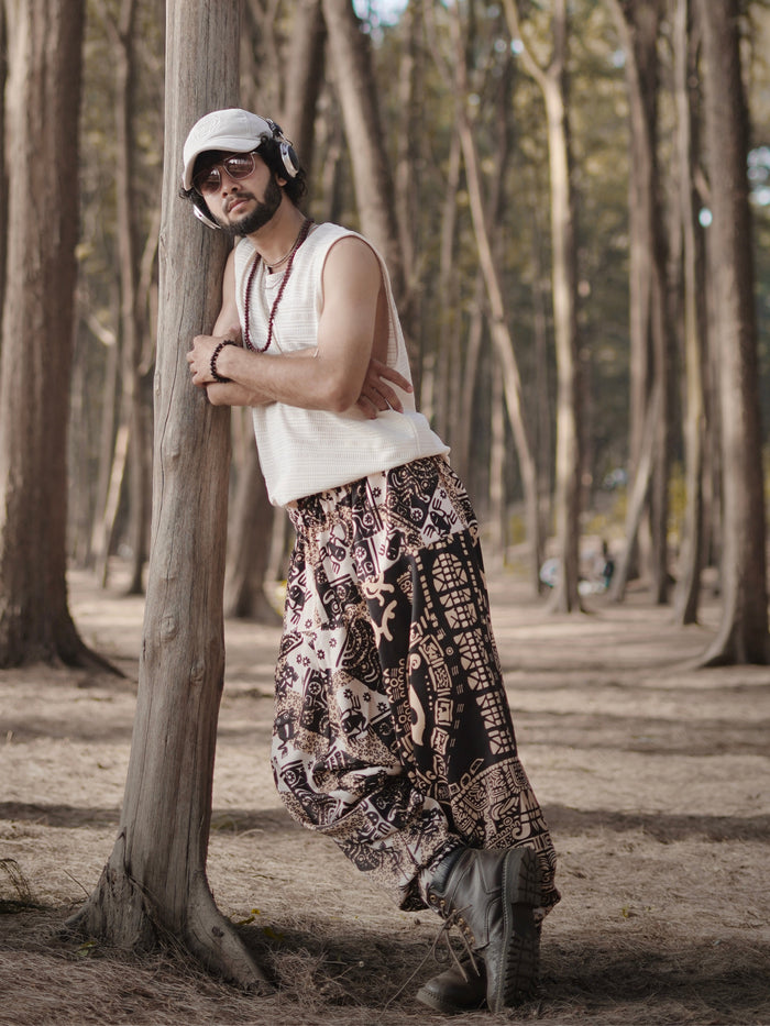 Men's Hippy Printed Hippy Harem Pants For Yoga Dance Travel