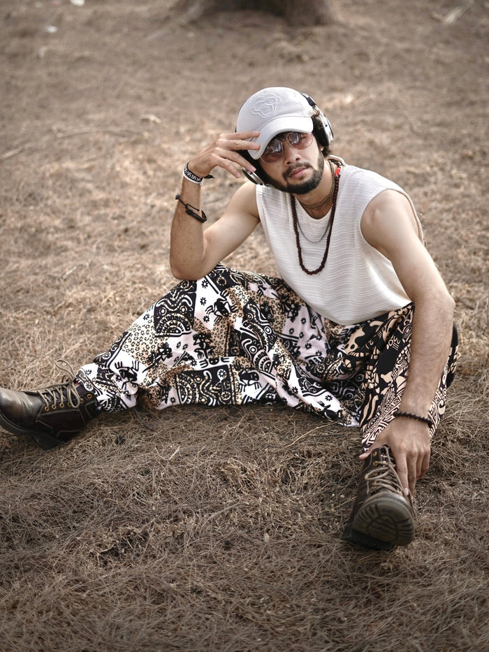 Men's Hippy Printed Hippy Harem Pants For Yoga Dance Travel