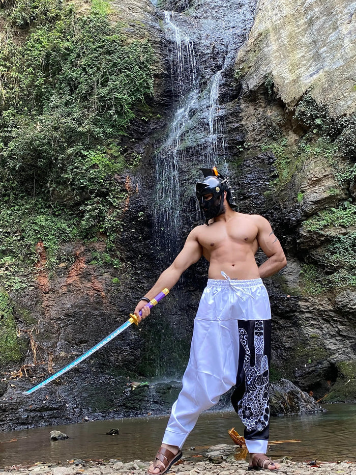 Men's Ninja Boho Hippy Harem Pants For Travel Yoga Dance image 1