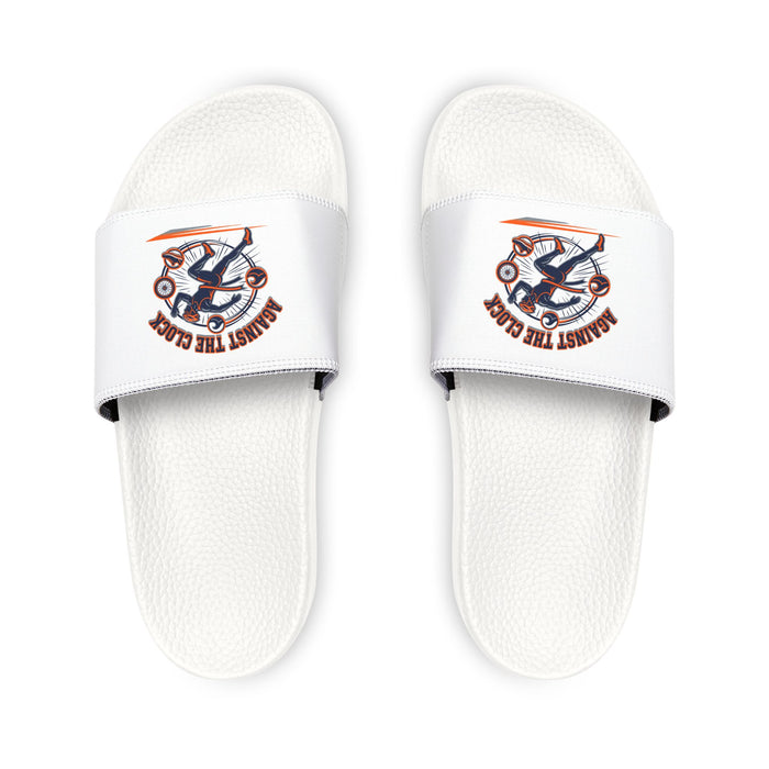 Men's Removable-Strap Slide Sandals — Branded Athletic Club Graphic