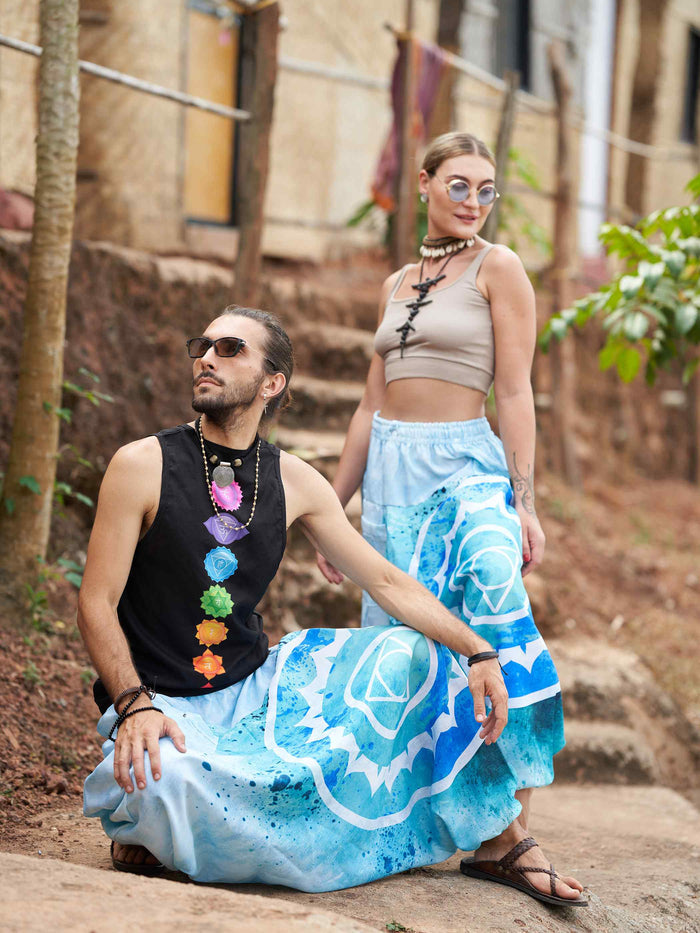 Buy Men's Spiritual Feel Afghani Baggy Balloon Aladdin Harem Pant For Travel Yoga Dance