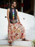 Buy Women's Virgo Sign Boho Alibaba Balloon Hippy Harem Pants For Travel Yoga Dance