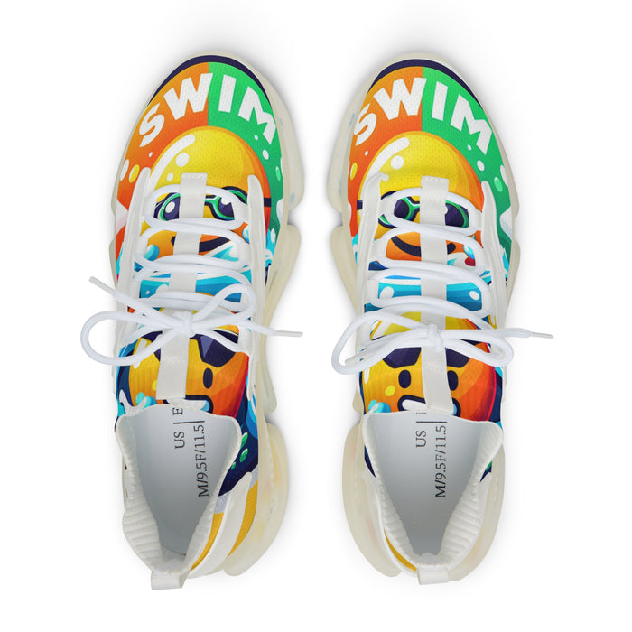 Mesh Knit Triathlon Sneakers - Shoes - detail view