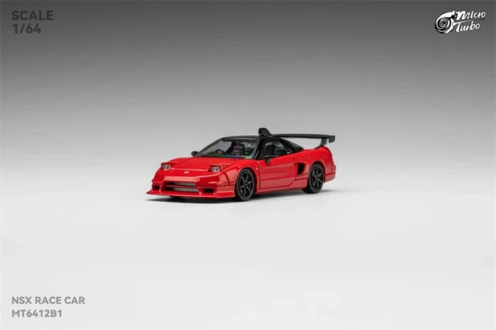 Micro Turbo 1:64 Race Car NSX NA1 Die-Cast Car Model Miniature Gifts