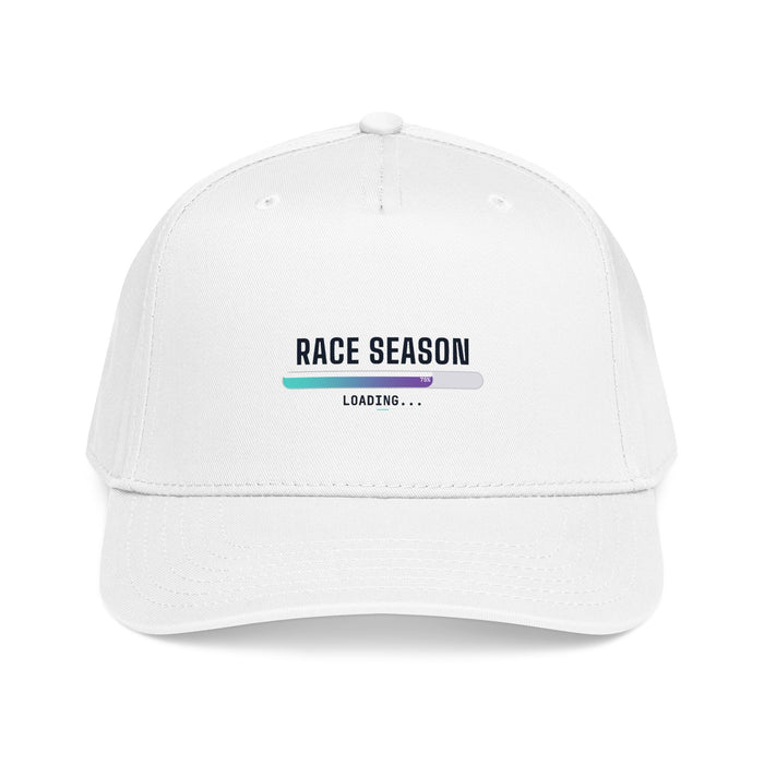Mid-Profile Baseball Cap - Structured 5-Panel Cotton-Poly (65% Polye