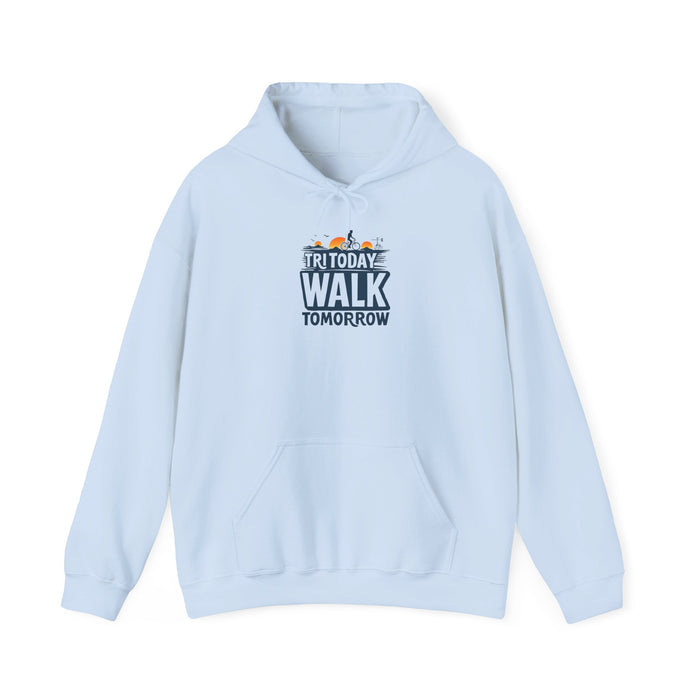 Midweight Cotton-Poly Hoodie - lifestyle view