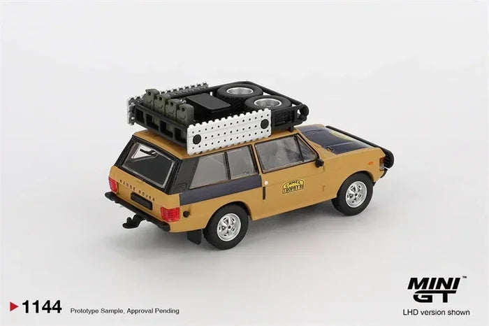 MINI GT 1:64 1981 Camel Trophy Sumatra C.Swoboda & K.Mentel Winner Die-Cast Car Model Collection Miniature