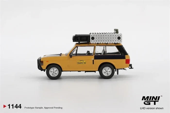 MINI GT 1:64 1981 Camel Trophy Sumatra C.Swoboda & K.Mentel Winner Die-Cast Car Model Collection Miniature
