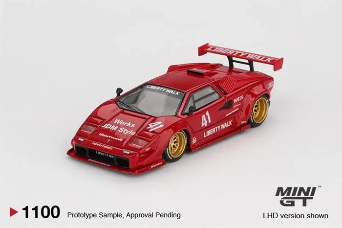 MINI GT 1:64 750IL Z VeilSide FFZ400 Revuelto Viola Countach LB-WORKS Red Mustang Mach1 Diecast Model Car