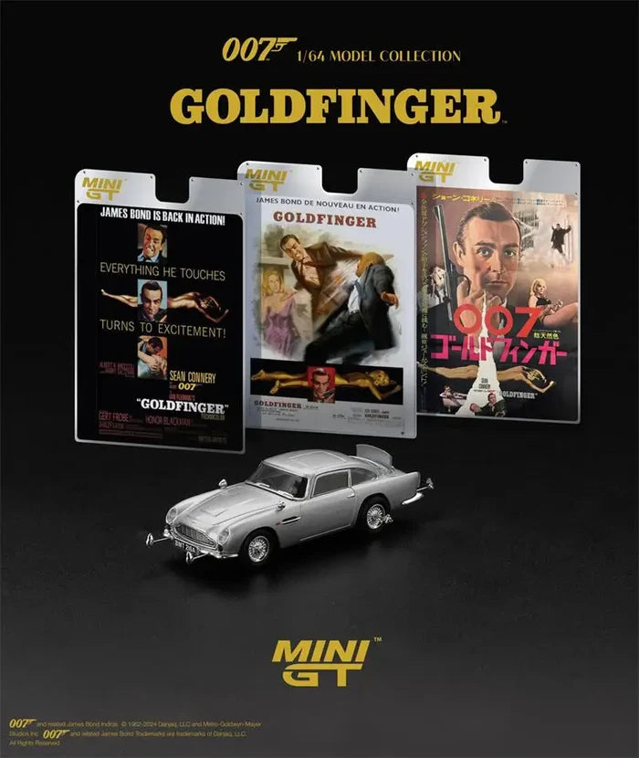 MINI GT 1:64  AM DB5 Diecast Model Car