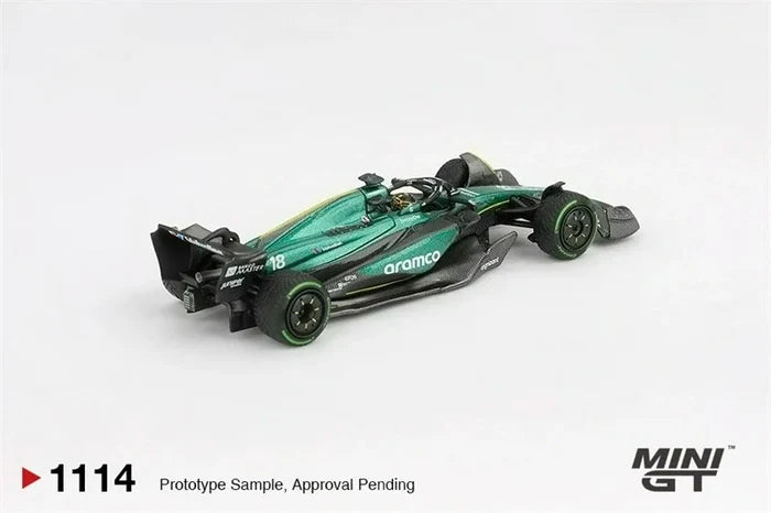 MINI GT 1:64 AMR24 2024 NO.14 / NO.18 Die-Cast Car Model Miniature Gifts