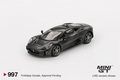 MINI GT 1:64 C-X75 Test Car Black Collection Miniature DieCast Model Car