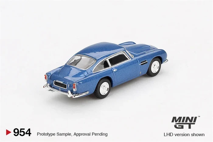 MINI GT 1:64  DB5 Sierra Blue LHD Diecast Model Car