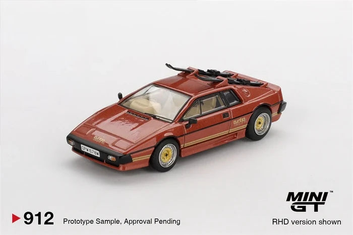 MINI GT 1:64 Esprit Turbo Copper Fire Metallic For Your Eyes Only Die-Cast Car Model Collection Miniature