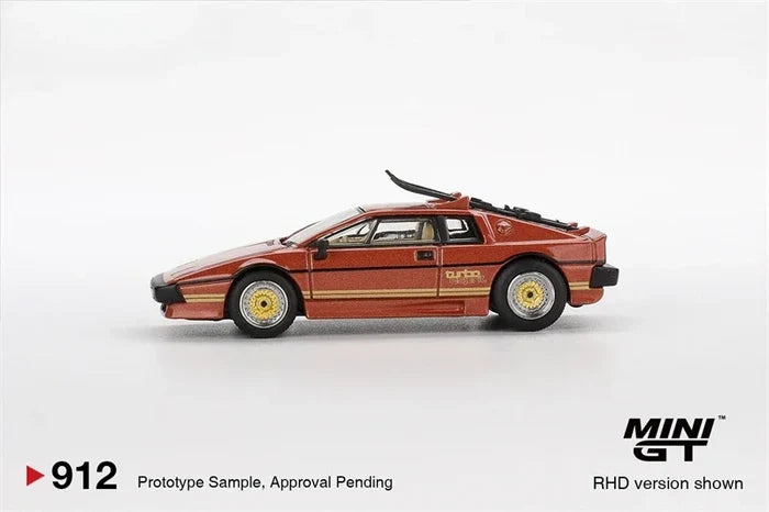 MINI GT 1:64 Esprit Turbo Copper Fire Metallic For Your Eyes Only Die-Cast Car Model Collection Miniature