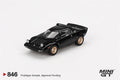 MINI GT 1:64 Lancia Stratos HF Stradale Nero Black Diecast Model Car