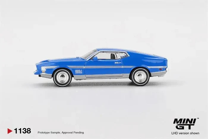 MINI GT 1:64 Mustang Mach 1 Die-Cast Car Model Miniature Gifts