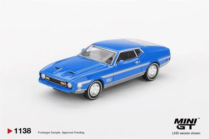 MINI GT 1:64 Mustang Mach 1 Die-Cast Car Model Miniature Gifts