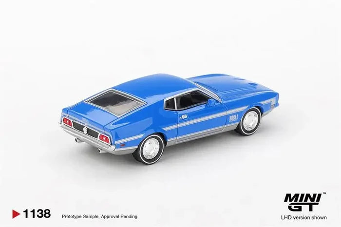 MINI GT 1:64 Mustang Mach 1 Die-Cast Car Model Miniature Gifts