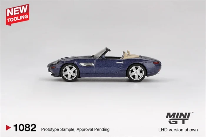 MINI GT 1:64 Z8 Alpina Alpine Blue Diecast Model Car