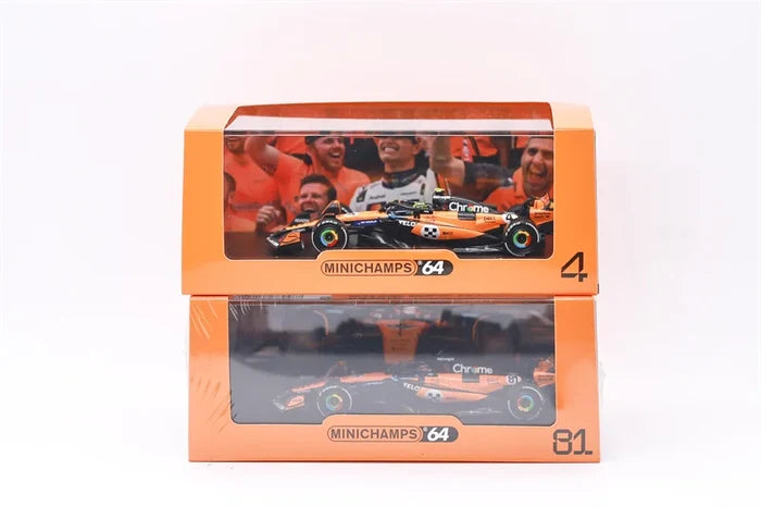 MINICHAMPS 1:64 MCL39 TEAM MONACO GP 2025 Die-Cast Car Model Miniature Gifts