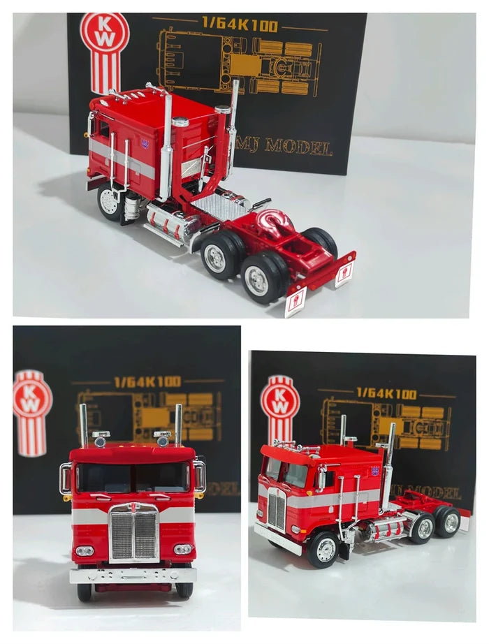 MJ Models 1:64 Kenworth K100 tractor Diecast Model Car