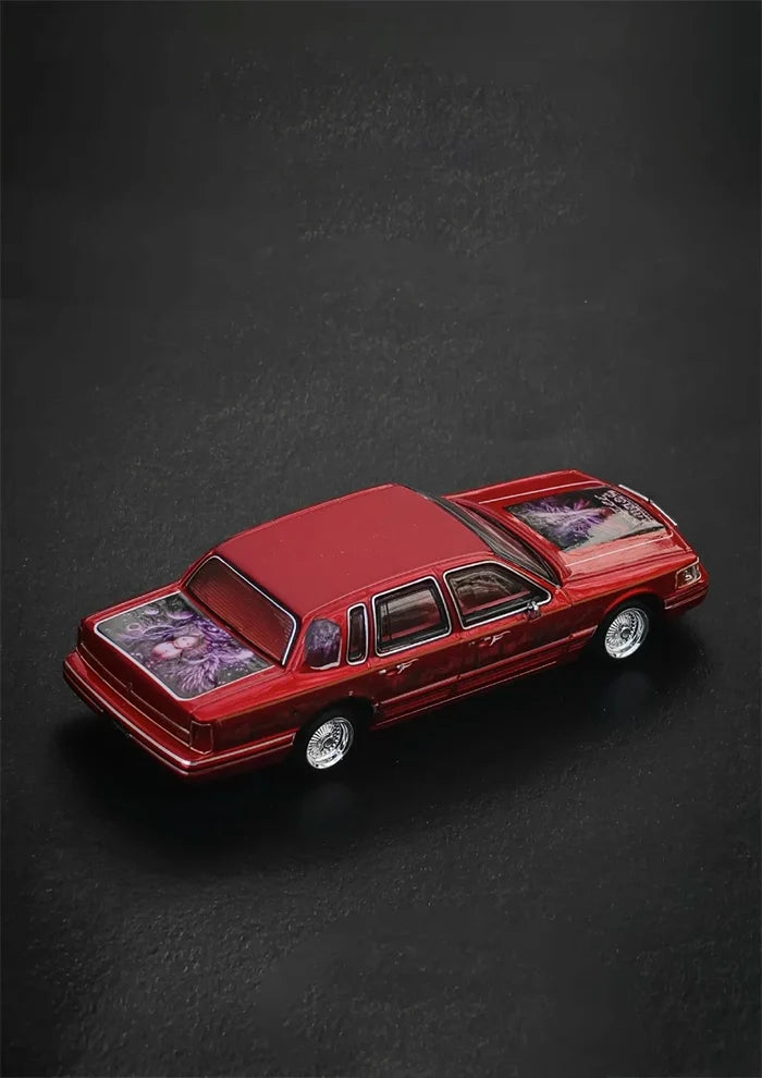MK Miniatures 1:64 LINCOLN Lowrider Limited388 Diecast Model Car