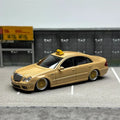 MK MODEL 1:64 E63 W211 Taxi Yellow Diecast Model Car