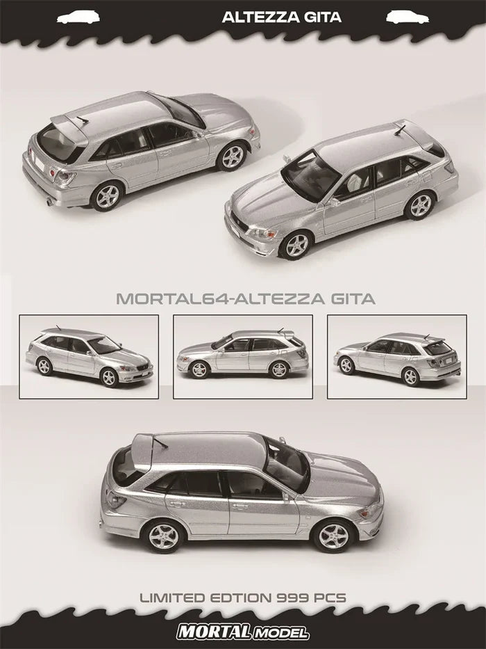 Mortal 1:64 ALTEZZA GITA ELIXIR Die-Cast Car Model Collection Miniature