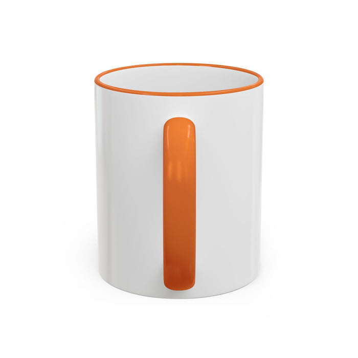 Motivational Runner Mug - "One Cup Closer to the Finish Line" Accent Rim & Handle Coffee Cup