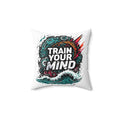 Motivational Street-Art Throw Pillow 14"x14" - Home Decor