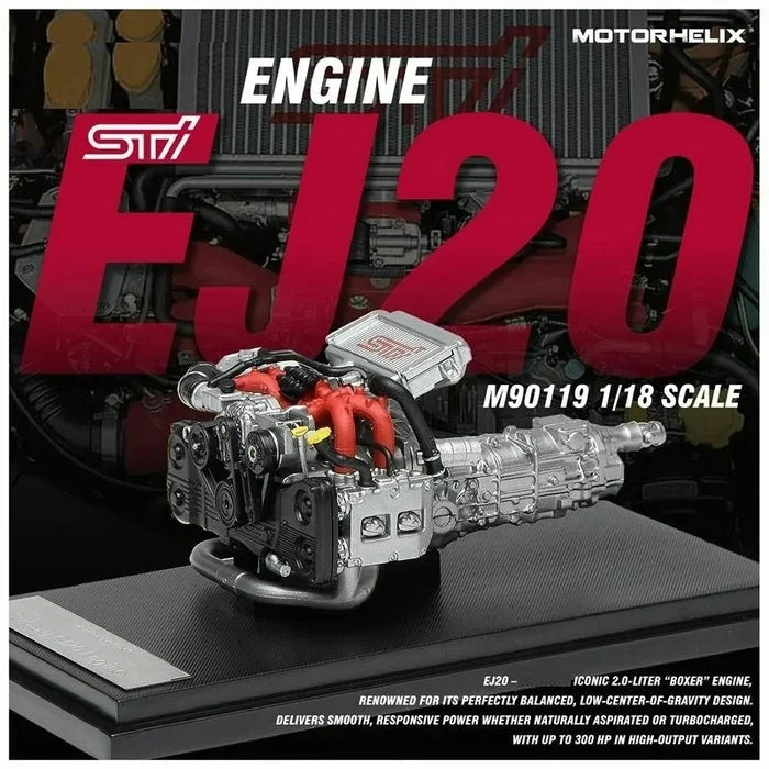 Motorhelix MH 1:18 Engine ABS Model Miniature Gifts
