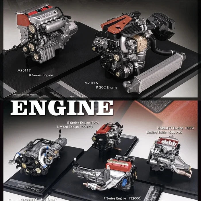 Motorhelix MH 1:18 Engine ABS Model Miniature Gifts